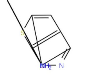 1-Methyl-3-(trifluoromethyl)-1H-thieno-[2,3-c]pyrazole-5-carbohydrazide - chemical structure image