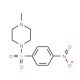 1-Methyl-4-(4-nitro-benzenesulfonyl)-piperazine (CAS 223785-97-5) - chemical structure image