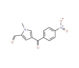 1-Methyl-4-(4-nitrobenzoyl)-1H-pyrrole-2-carbaldehyde - chemical structure image