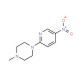 1-methyl-4-(5-nitropyridin-2-yl)piperazine (CAS 55403-34-4) - chemical structure image
