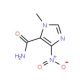 1-Methyl-4-nitro-1H-imidazole-5-carboxamide (CAS 5413-88-7) - chemical structure image