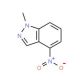 1-Methyl-4-nitro-1H-indazole (CAS 26120-43-4) - chemical structure image