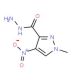 1-methyl-4-nitro-1H-pyrazole-3-carbohydrazide - chemical structure image