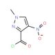 1-methyl-4-nitro-1H-pyrazole-3-carbonyl chloride - chemical structure image