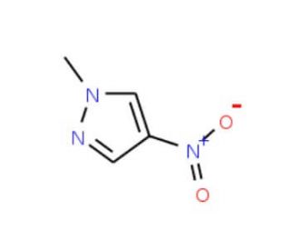1-Methyl-4-nitro-1H-pyrazole (CAS 3994-50-1) - chemical structure image
