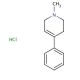 1-Methyl-4-phenyl-1,2,3,6-tetrahydropyridine, Hydrochloride (CAS 23007-85-4) - chemical structure image