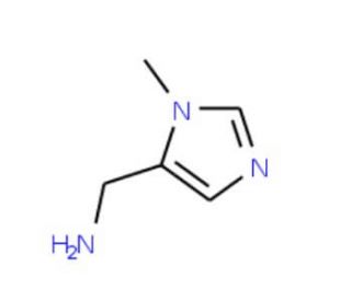 1-Methyl-5-aminomethylimidazole (CAS 486414-86-2) - chemical structure image