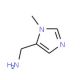 1-Methyl-5-aminomethylimidazole (CAS 486414-86-2) - chemical structure image