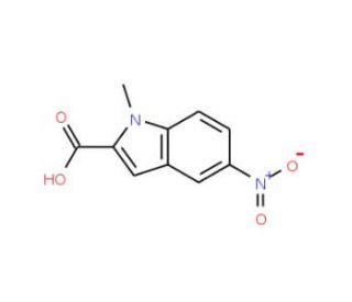 1-methyl-5-nitro-1H-indole-2-carboxylic acid - chemical structure image