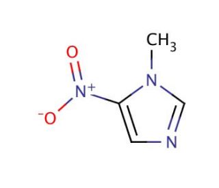 1-Methyl-5-nitroimidazole (CAS 3034-42-2) - chemical structure image