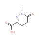 1-Methyl-6-oxo-1,4,5,6-tetrahydropyridazine-3-carboxylic acid (CAS 33548-32-2) - chemical structure image