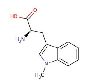 1-Methyl-D-tryptophan (CAS 110117-83-4) - chemical structure image