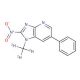 1-Methyl-d3-2-nitro-6-phenylimidazo[4,5-B]pyridine (CAS 303173-40-2) - chemical structure image