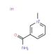 1-Methyl-nicotinamide Iodide (CAS 6456-44-6) - chemical structure image