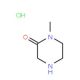 1-Methyl-piperazin-2-one hydrochloride (CAS 109384-27-2) - chemical structure image
