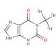 1-Methyl Xanthine-d3 (CAS 109987-37-3) - chemical structure image