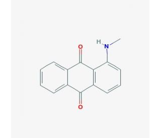 1-(Methylamino)anthraquinone (CAS 82-38-2) - chemical structure image