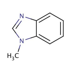 1-Methylbenzimidazole (CAS 1632-83-3) - chemical structure image