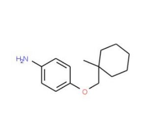 (1-Methylcyclohexanyl)methyl-4-aminophenyl Ether - chemical structure image