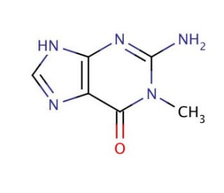 1-Methylguanine (CAS 938-85-2) - chemical structure image