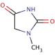1-Methylhydantoin (CAS 616-04-6) - chemical structure image