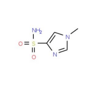 1-Methylimidazole-4-sulfonamide (CAS 111124-90-4) - chemical structure image