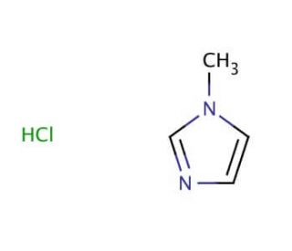 1-Methylimidazolium chloride (CAS 35487-17-3) - chemical structure image