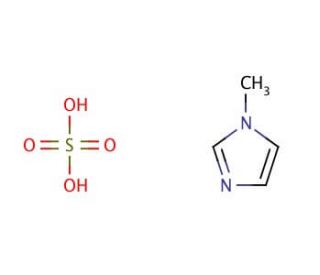1-Methylimidazolium hydrogen sulfate (CAS 681281-87-8) - chemical structure image