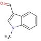1-Methylindole-3-carboxaldehyde (CAS 19012-03-4) - chemical structure image