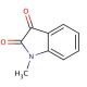 1-Methylisatin (CAS 2058-74-4) - chemical structure image