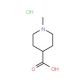 1-Methylpiperidine-4-carboxylic acid hydrochloride (CAS 71985-80-3) - chemical structure image