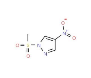 1-(Methylsulfonyl)-4-nitro-1H-pyrazole - chemical structure image