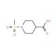 1-(Methylsulfonyl)-4-piperidinecarboxylic acid (CAS 280772-00-1) - chemical structure image