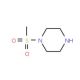 1-(Methylsulfonyl)piperazine (CAS 55276-43-2) - chemical structure image