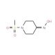 1-(methylsulfonyl)piperidin-4-one oxime - chemical structure image
