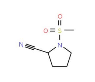1-(methylsulfonyl)pyrrolidine-2-carbonitrile - chemical structure image