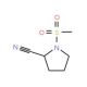 1-(methylsulfonyl)pyrrolidine-2-carbonitrile - chemical structure image