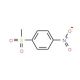 1-(methylsulphonyl)-4-nitrobenzene (CAS 2976-30-9) - chemical structure image