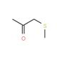 1-Methylthio-2-propanone (CAS 14109-72-9) - chemical structure image
