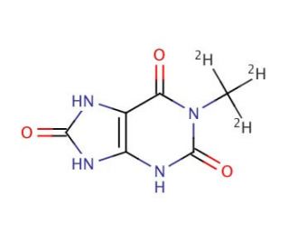1-Methyluric Acid-d3 (CAS 1189480-64-5) - chemical structure image