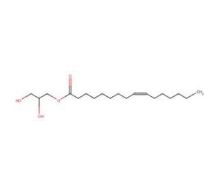1-Monopalmitoleoyl-rac-glycerol (CAS 37515-61-0) - chemical structure image