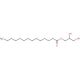 1-Myristoyl-rac-glycerol (CAS 589-68-4) - chemical structure image