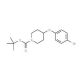 1-N-Boc-4-(4-bromophenoxy)piperidine (CAS 308386-38-1) - chemical structure image