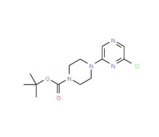 1-N-Boc-4-(6-chloropyrazin-2-yl)piperazine (CAS 426829-52-9) - chemical structure image