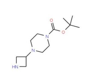 1-N-Boc-4-azetidin-3-yl-piperazine (CAS 219725-67-4) - chemical structure image