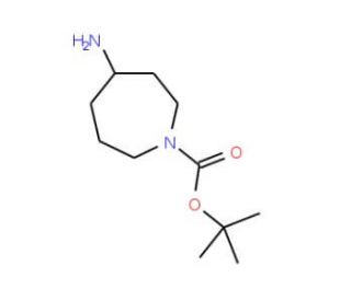 1-N-Boc-hexahydro-1H-azepin-4-amine (CAS 196613-57-7) - chemical structure image