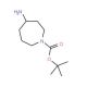 1-N-Boc-hexahydro-1H-azepin-4-amine (CAS 196613-57-7) - chemical structure image