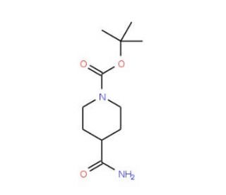 1-N-Boc-isonipecotamide (CAS 91419-48-6) - chemical structure image