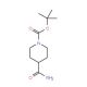 1-N-Boc-isonipecotamide (CAS 91419-48-6) - chemical structure image
