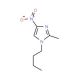 1-n-Butyl-2-methyl-4-nitroimidazole (CAS 135009-57-3) - chemical structure image